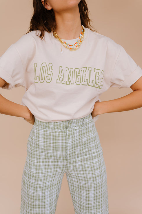Hey L.A. Tee// Green
